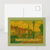 Nørresundby Denemarken Brug Briefkaart (Voorkant / Achterkant)