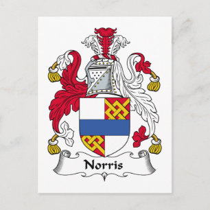 Norris Family Crest Briefkaart