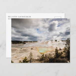 Norris Geyser Basin Yellowstone Briefkaart