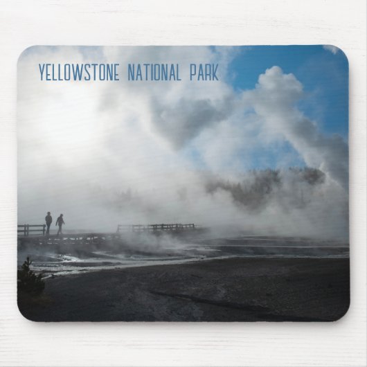 Norris Geyser Basin Yellowstone National Park Muismat (Voorkant)