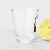 Norris Geyser Basin Yellowstone National Park Shot Glas (Links)