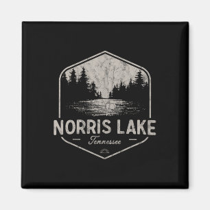 Norris Lake Tennessee Buitenactiviteiten Vintage Magneet
