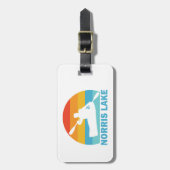 Norris Lake Tennessee Kayak Bagagelabel (Voorkant verticaal)