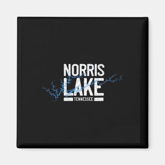Norris Lake Tennessee Vacation Boating Adventure  Magneet (Voorkant)