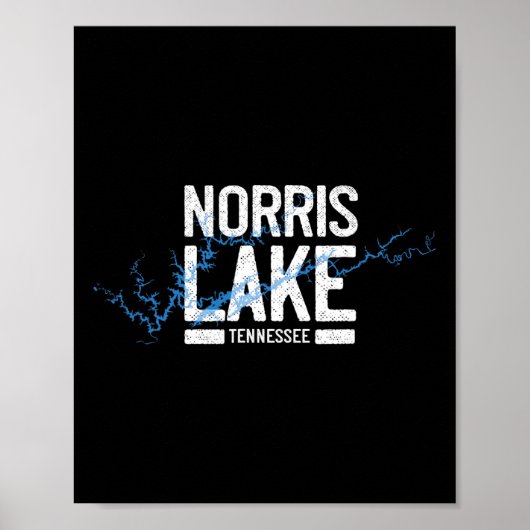 Norris Lake Tennessee Vakantie Vaaravontuur  Poster (Voorkant)