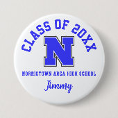 Norristown Area High School Button Logo Custom (Voorkant)