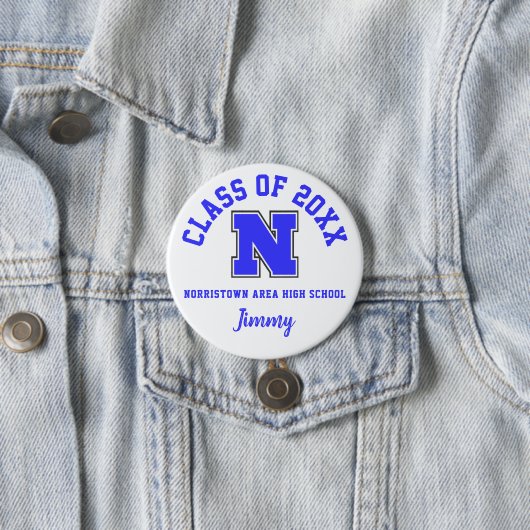 Norristown Area High School Button Logo Custom (In situ)