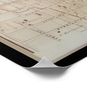 Norristown Map PA Pennsylvania 1871 Poster (Hoek)