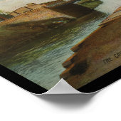 Norristown PA Canal Lock Pennsylvania Poster (Hoek)