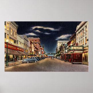 Norristown's Main St. 1940 Poster