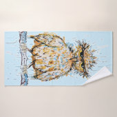 nors natte uil badhanddoek (Badhanddoek)