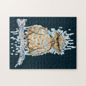 nors natte uil legpuzzel (Horizontaal)