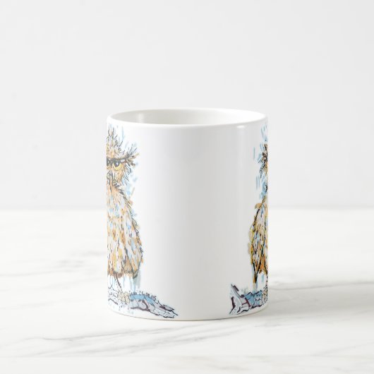 nors natte uil magische mok (Center)