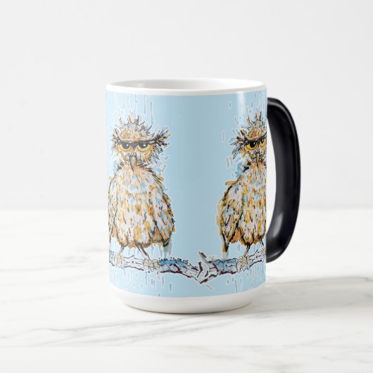 nors natte uil magische mok (Voorkant rechts)