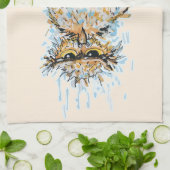 nors natte uil theedoek (Gevouwen)