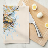 nors natte uil theedoek (Quarter Fold)