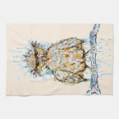 nors natte uil theedoek (Horizontaal)