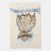 nors natte uil theedoek (Verticaal)