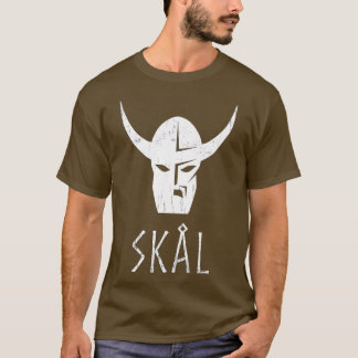 Norse Beer Mead Drink Skal Cheers T-shirt
