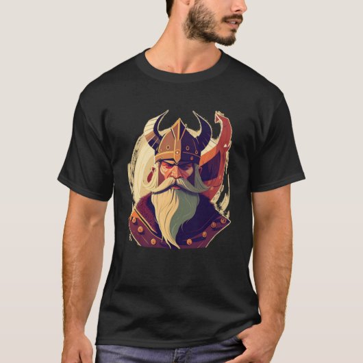 norse Berserker T-shirt (Voorkant)