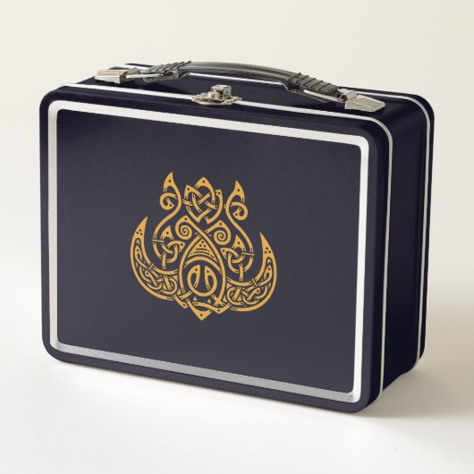Norse Boar Metal Lunchbox (Voorkant)