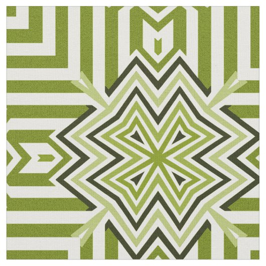Norse Cross Green Stof (Close Up)