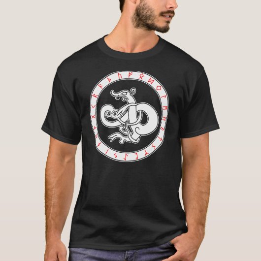 Norse Dragon T-shirt (Voorkant)
