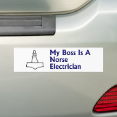 Norse Electricia Bumpersticker (Op auto)