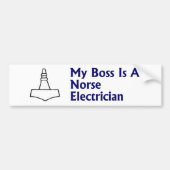 Norse Electricia Bumpersticker (Voorkant)