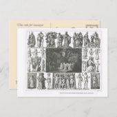 Norse, Gaul en Celtic gods Briefkaart (Voorkant / Achterkant)