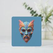 Norse God Odin Kaart (Staand voorkant)