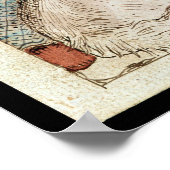 Norse god Tyr verliest zijn hand aan de gebonden w Poster (Hoek)