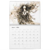 Norse Gods – Sketches Of The Aesir Kalender (Mar 2026)