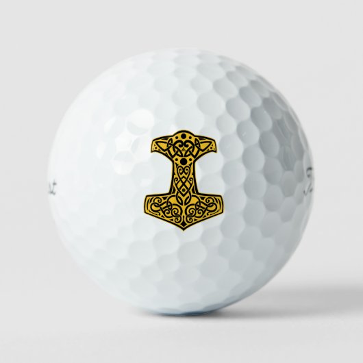Norse Hammer Golfballen (Voorkant)
