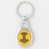 Norse Hammer Sleutelhanger (Voorkant)