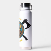 Norse Krijger Waterfles (Achterkant)