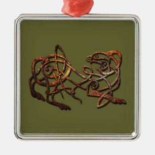 Norse Lion Metalen Ornament