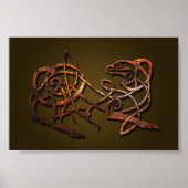 Norse Lion Poster (Voorkant)