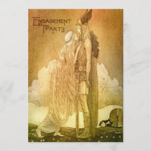 Norse Mythology Engagement Party - Aangepast Kaart