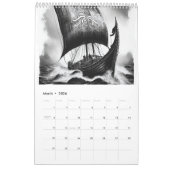 Norse Mythology in Black & White – 2026 Kalender (Mar 2026)