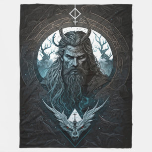 Norse Mythology Loki Blanket Fleece Deken