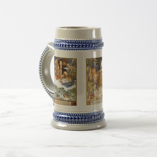 Norse Mythology - Scenes of Thor Stein Bierpul (Voorkant links)