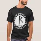 Norse Rune Journey RAIDHO Viking Rune Symbol Celti T-shirt (Voorkant)