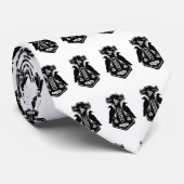 Norse Thor's Hammer met Ravens Stropdas (Opgerold)