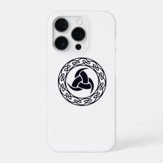 Norse Triple Horn of Odin Symbol Celtic Knot iPhone 16 Pro Hoesje