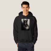 Norse Viking Valhalla Viking Nordic Mythology Hoodie (Voorkant volledig)