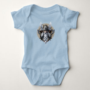 Norse Warrior God Odin Romper