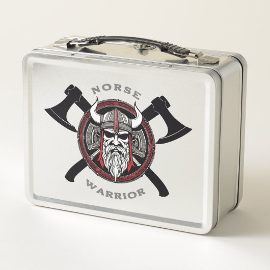 Norse Warrior Metal Lunch Box (Achterkant)