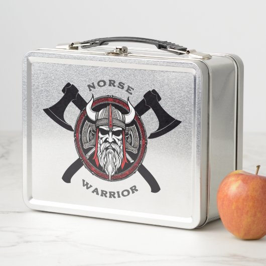 Norse Warrior Metal Lunch Box (In situ)