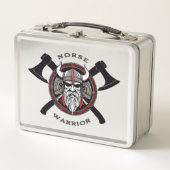 Norse Warrior Metal Lunch Box (Voorkant)